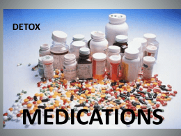 Detox Medications