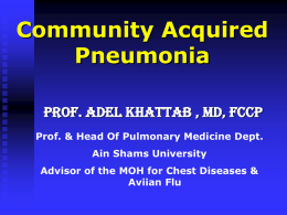 Community aquired pneumonia File