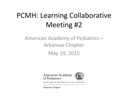 PCMH: Learning Collaborative 1