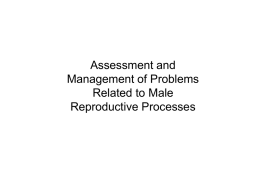 10 Assessment and Management of Problems Related to Male