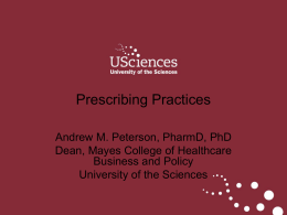 Prescribing Practice