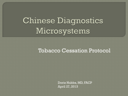 Chinese Diagnostics and Microsystems