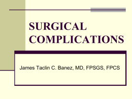 surgical complications