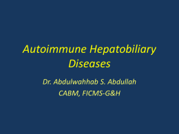 What is autoimmune hepatitis (AIH)?