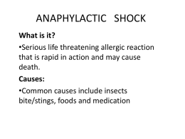 anaphylactic shock - Al
