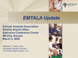 - Kansas Hospital Association