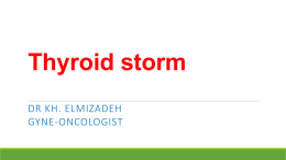 Thyroid storm