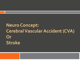 Hemorrhagic Stroke