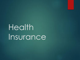 Unit 4 Health Insurancex