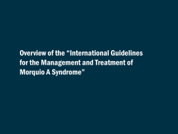 Management Guidelines Presentation