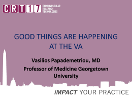 good things are happening at the va