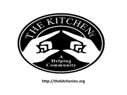 Kitchen Inc.: What We Are Doing to Serve Our Community