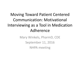 Communication Skills to Improve Patient Engagement
