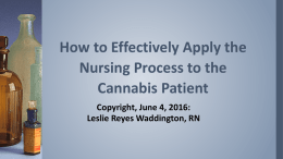 Applying the Nursing Process to Patient #2
