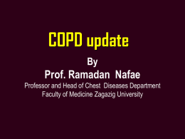 COPD update - Faculty of Medicine