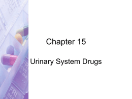 Drug List Please Indicate Chapter and # of drug