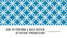 How to Perform a Daily Review of Patient