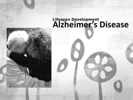ppt: alzheimer`s disease
