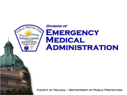 Division of Emergency Medical Services