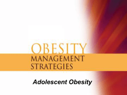 Adolescent-Obesity - Rex Moulton
