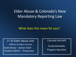 forensic accounting and financial exploitation of the elderly