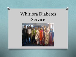Whitiora Diabetes Service