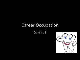 Career Occupation