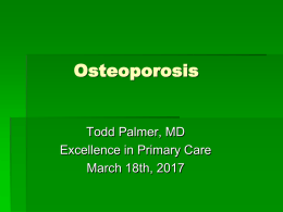 osteoporosis - Idaho Academy Of Family Physician