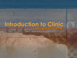 Clinic_Introduction-to