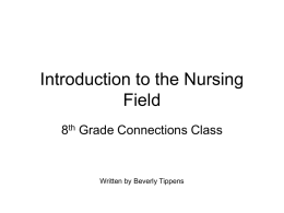 Introduction to the Nursing Field