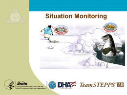 Situation Monitoring