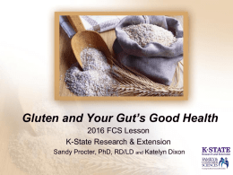 Gluten and Your Gut`s Good Health