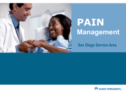 Pain Management Competency