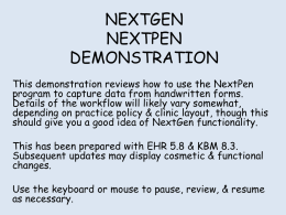 NextPen.pps - Medical References