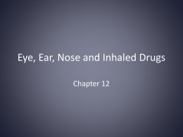 Ch. 12-EEN and Inhaled Drugsx