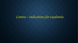 1- Acute and uncontrolled infection