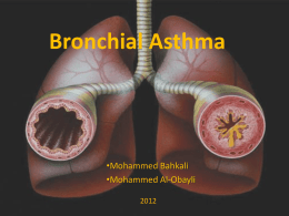 ASTHMA - KSUMSC