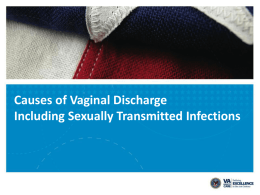 Causes of Vaginal Discharge Including Sexually