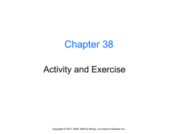 activity tolerance