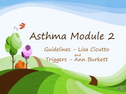Asthma Health Module 2