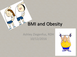 BMI and Obesity