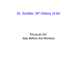 Who were the Etruscans?
