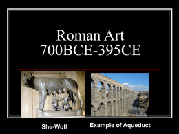 Roman Art 700BCE