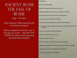 Fall of the Roman Empire