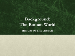2. The Romans (pp. 5–11) - Midwest Theological Forum