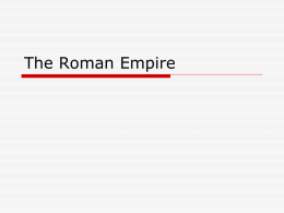 The Roman Empire - Coach Owens - History 8