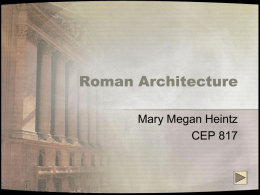 Roman Architecture - Welcome To One Bad Ant