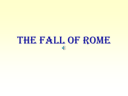 The Fall of Rome - Welcome To One Bad Ant
