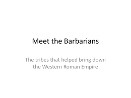 Meet the Barbarians - South Pointe Middle