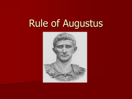 Rule of Augustus - Tenafly Public Schools